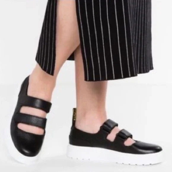 Dr. Martens Mae Temperley Double Strap Shoes - Picture 2 of 16